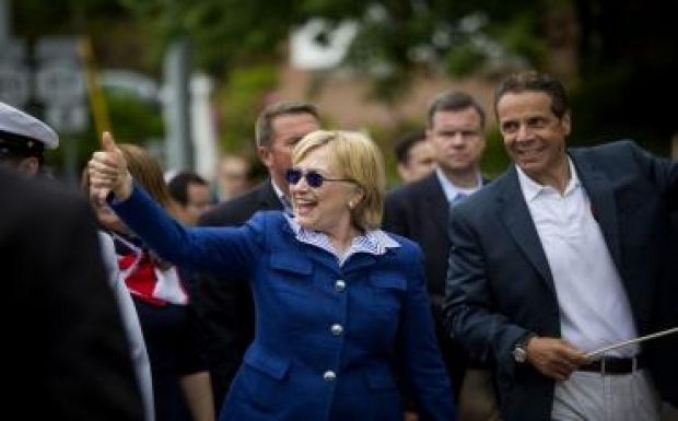 New York államban Clinton 30 százalékkal vezet Trump előtt