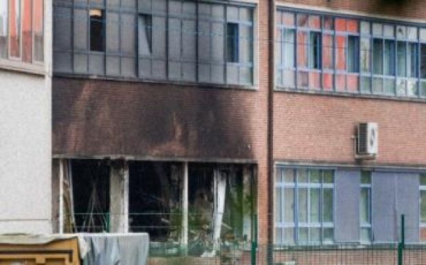 Nem pokolgépes támadás okozott tüzet a brüsszeli kriminológiai intézetnél