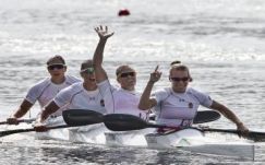 Rio 2016: megvédte olimpiai bajnoki címét a magyar női kajaknégyes