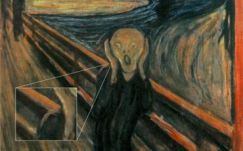 Kiderült, mi az a rejtélyes folt Munch világhírű festményén