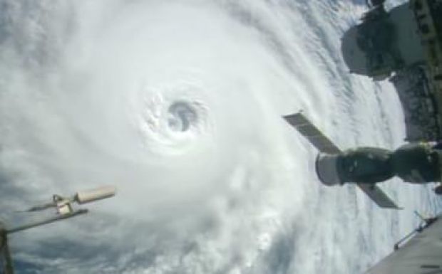Így néznek ki a hurrikánok az űrállomásról