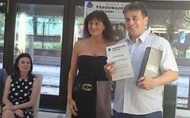 A Szigligeti Társulat színészét is díjazták Budapesten