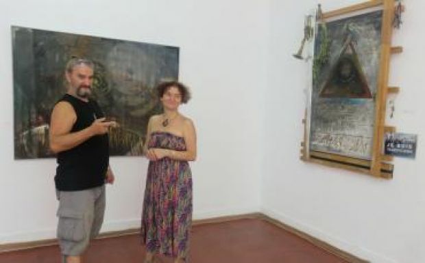 Marosvásárhelyről elszármazott művészek állítottak ki a Kultúrpalotában