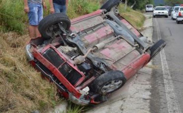 Két autóbaleset is történt Csíkmadarason