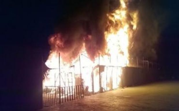 Tűz ütött ki egy görögországi menekülttáborban