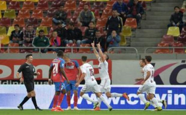 Liga 1: a Kolozsvári CFR 68 év után nyert a Steaua otthonában