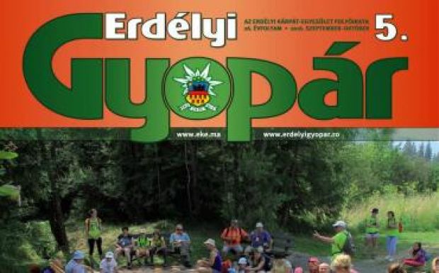 Megjelent az Erdélyi Gyopár idei 5. lapszáma
