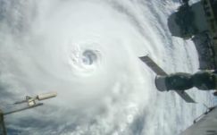 Így néznek ki a hurrikánok az űrállomásról