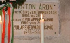 Exhumálták Márton Áron földi maradványait