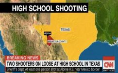 Lövöldözés egy középiskolában, hajtóvadászatot rendeltek el