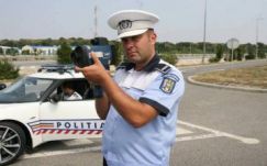 Brutális sebességgel hajtott egy sofőr a Torda-Gyalu sztrádaszakaszon