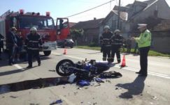 Balesetezett egy motoros a Hargita megyei Csíkkozmásnál