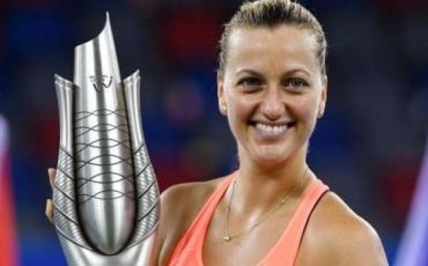 Petra Kvitová nyerte a kínai tornát