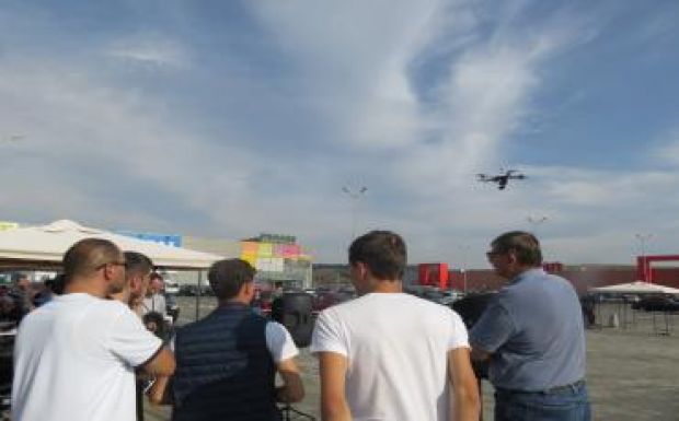 Premier: drónfesztivált szerveztek Marosvásárhelyen