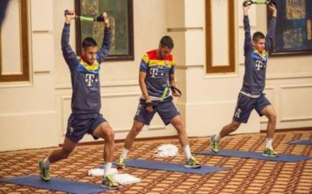 Meglopták a román válogatott tagjait Kazahsztánban