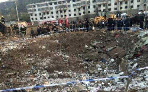 Robbanás Kínában: 14 halott, 147 sérült