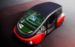 Valóságos guruló lakás a jövő önvezető kapszulája