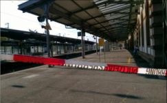 Bombariadó miatt kiürítették a rastatti vonatállomást