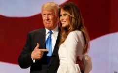 Melania Trump védelmébe vette a férjét