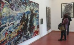 Szászrégeni festőművész mutatkozott be Marosvásárhelyen