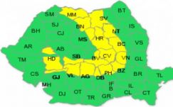 Elsőfokú hóriadó van Hargita és Kovászna megyében