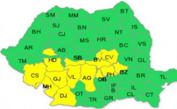 Hirtelen rosszra fordul az idő Székelyföldön