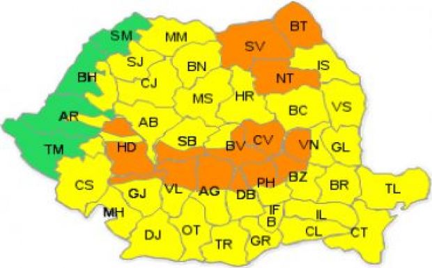 Másodfokú hóviharriadó van Székelyföldön