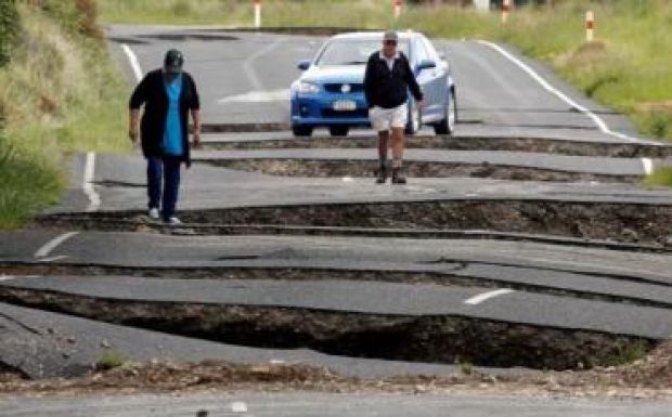 Erős utórengés rázta meg hétfőn Új-Zéland Déli-szigetét