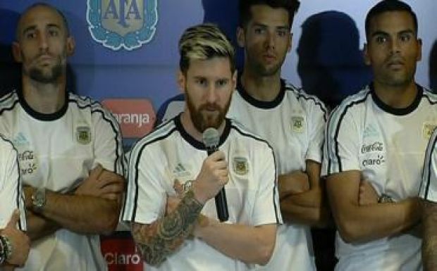 Messiék hadat üzentek az argentin újságíróknak 