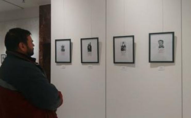 Könyvjegykiállítás Siklódy Ferenctől a csíkszeredai Megyeháza Galériában