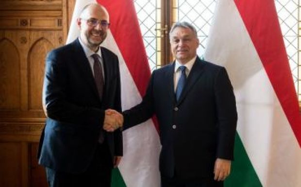 Kelemen Hunor tárgyalt Orbán Viktorral a budapesti parlamentben