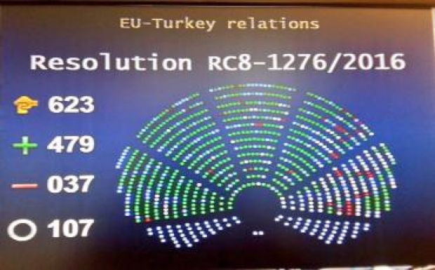EP: „jegelni” kell a török csatlakozási tárgyalásokat