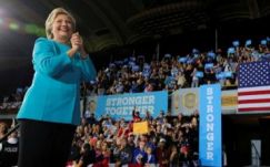 Az utolsó felmérések szerint szinte biztos Hillary Clinton győzelme