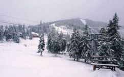 A romániai hegyekben már tél van