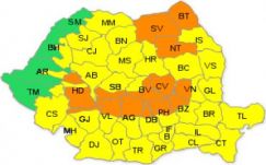 Másodfokú hóviharriadó van Székelyföldön