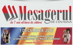 Idén is ünnepelni hívják magyar barátaikat december elsején a háromszéki románok