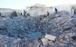 Drámai videó: puszta kézzel ásták ki a kisfiút romok alól Aleppóban