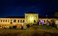 Bárki kipróbálhatja az épületvetítést Sepsiszentgyörgyön