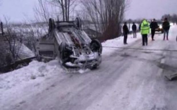 Durva autóbaleset történt Hargita megyében