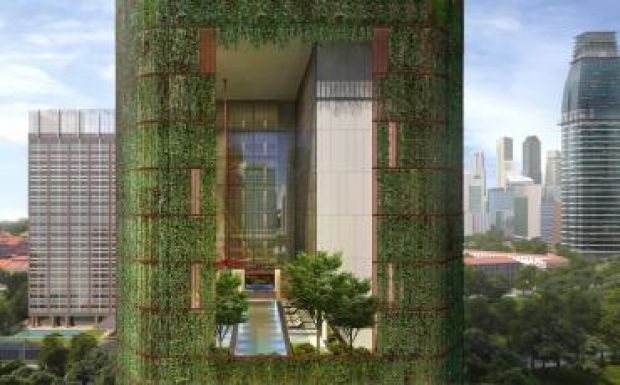 Háztűznézőben: biohotel Szingapúrban