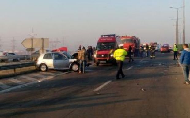 Öt sérültje van a Szeben megyei balesetnek