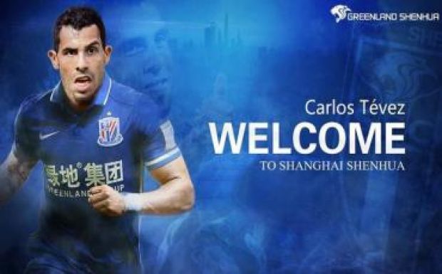 Carlos Tévez lett a világ legjobban fizetett focistája