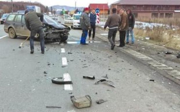 Balesetet okozott Kolozs megyében egy Hargita megyei sofőr