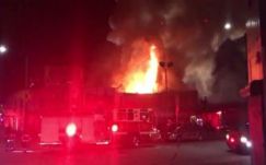 Kaliforniai tragédia: többen meghaltak vagy eltűntek egy áruházi tűzben