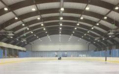 Rekordsebességgel épült fel Ion Țiriac jégpályája 