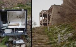 Lámpákat, reflektorokat, padokat törtek össze ismeretlen elkövetők Déva várában