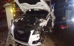 Autóbalesetet okozott a Kolozsvári CFR hátvédje