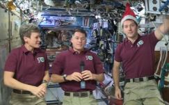 Így ünnepli a karácsonyt a Nemzetközi Űrállomás legénysége