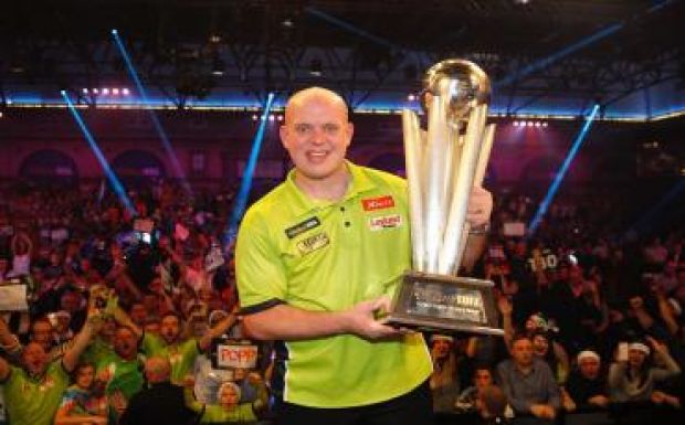 Van Gerwen másodszor nyerte meg a darts-világbajnokságot