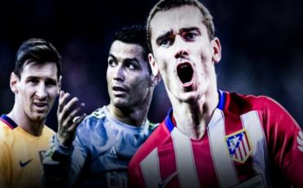 UEFA: egy csapatban Messi, Griezmann és Ronaldo